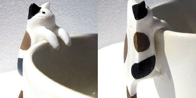 ふちかけ人気　ねこひっかけくん（三毛）をプレゼント！