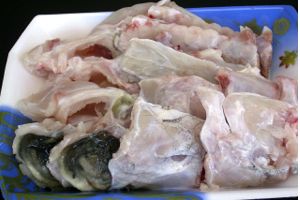 冷凍ふぐあら約500g（約2～3人前）プレゼント！