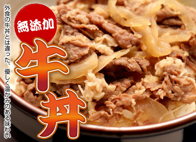 【無添加】ほかほか牛丼10パックづつペアでプレゼント！