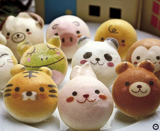 お絵かきマカロン動物っこW10個入り　ペアでプレゼント！